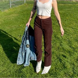 Ralph Lauren Brown Corduroy Pants